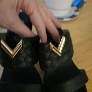 Black Heel Sandles